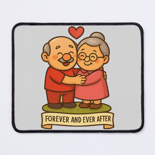 Item preview, Forever and Ever After - Grandpa and Grandma designed and sold by BalloonNinja.