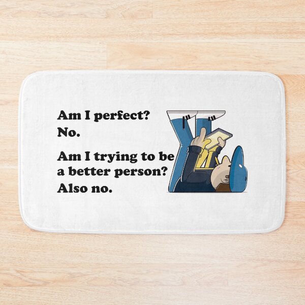 Item preview, Am I perfect? No. Funny self-aware sarcasm quote Design designed and sold by messy-nessie.