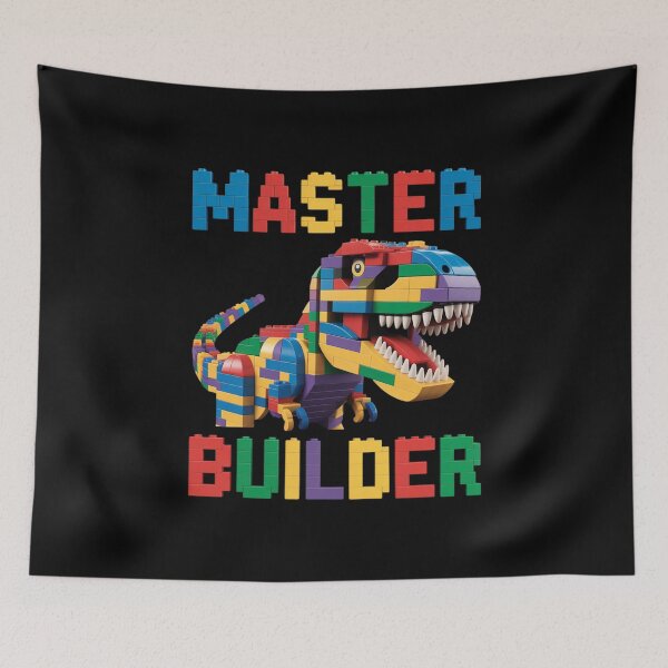 Item preview, Master Builder Building Blocks Bricks T-Rex Dinosaur 4 designed and sold by AquaKiev.