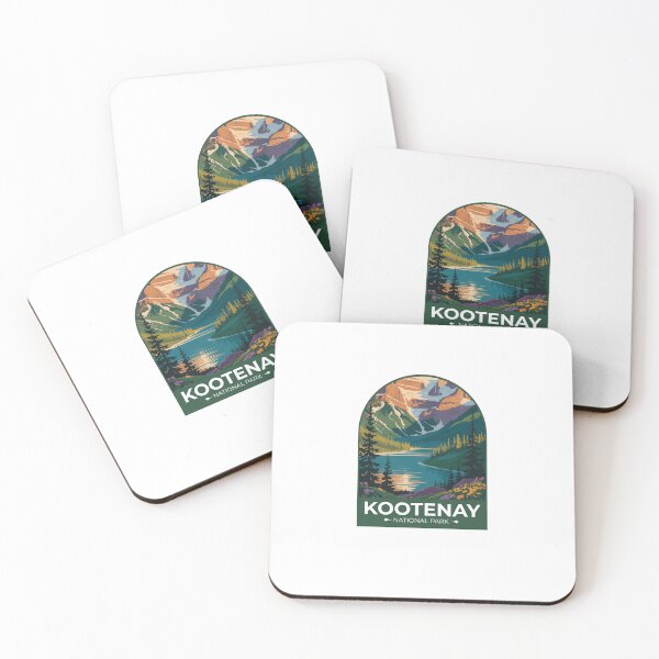 Item preview, Kootenay National Park Sticker designed and sold by TulipaGraphics.