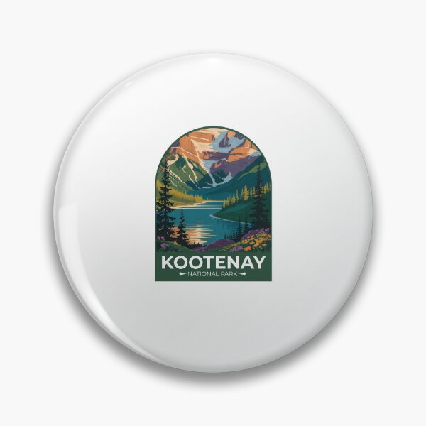 Item preview, Kootenay National Park Sticker designed and sold by TulipaGraphics.