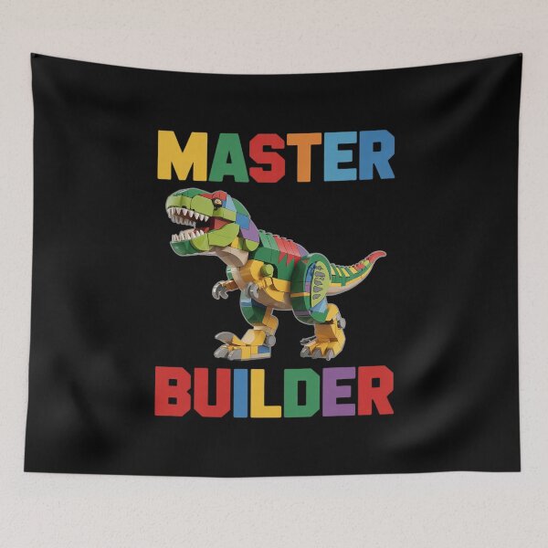 Item preview, Master Builder Building Blocks Bricks T-Rex Dinosaur designed and sold by AquaKiev.