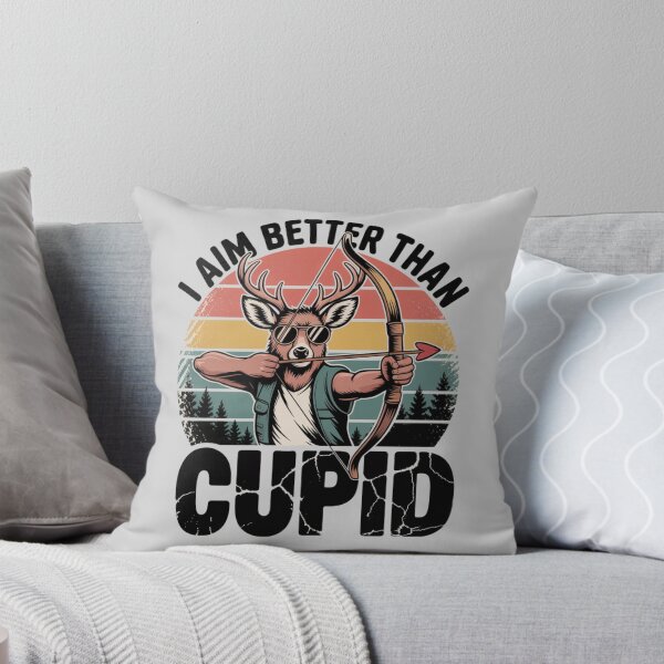 Item preview, I Aim Better Than Cupid Tshirt designed and sold by Jacky-Design.