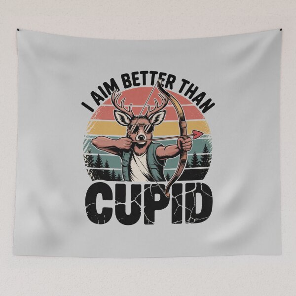 Item preview, I Aim Better Than Cupid Tshirt designed and sold by Jacky-Design.