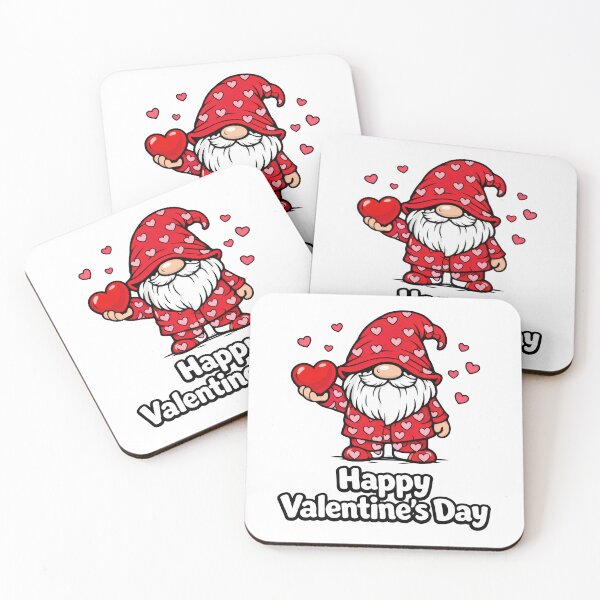 Item preview, Happy Valentine’s Day Gnome – Cute Heart Pajamas Valentine Design designed and sold by Moriarty's Digital Visions.