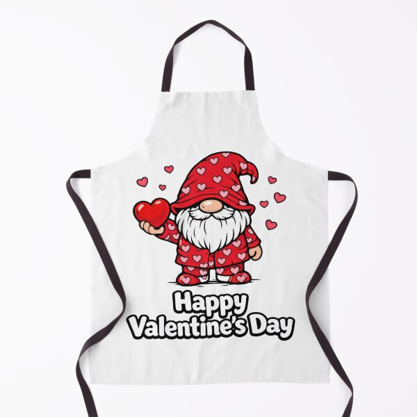 Item preview, Happy Valentine’s Day Gnome – Cute Heart Pajamas Valentine Design designed and sold by Moriarty's Digital Visions.