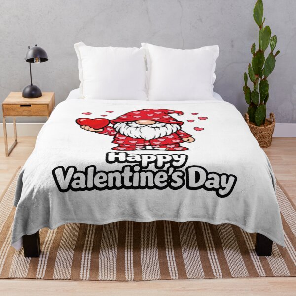 Item preview, Happy Valentine’s Day Gnome – Cute Heart Pajamas Valentine Design designed and sold by Moriarty's Digital Visions.