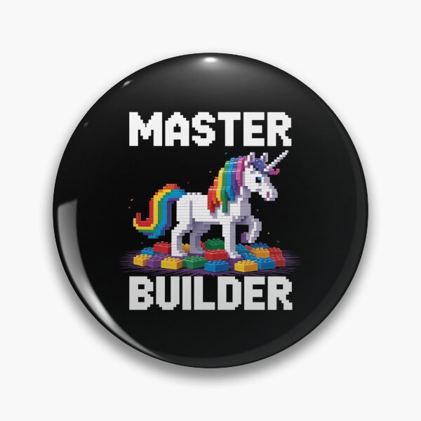 Artikelvorschau, Master Builder Bausteine Einhorn entworfen und verkauft von AquaKiev.