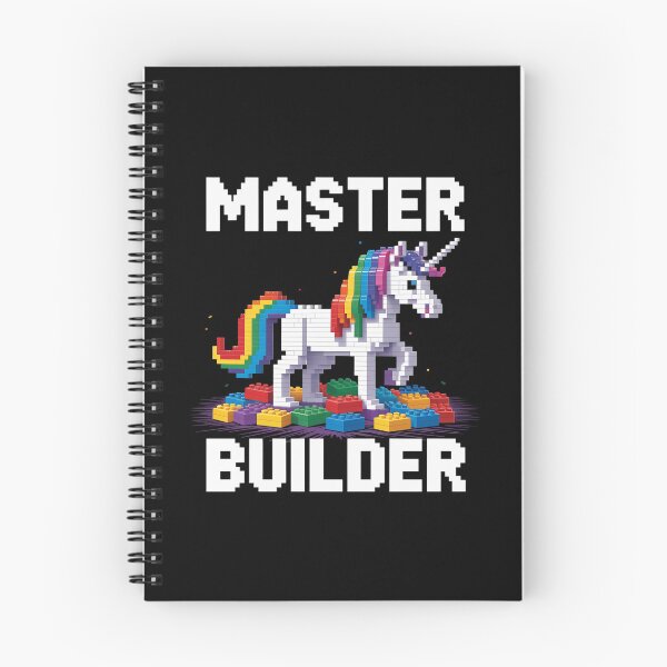 Item preview, Master Builder Building Blocks Bricks Unicorn designed and sold by AquaKiev.