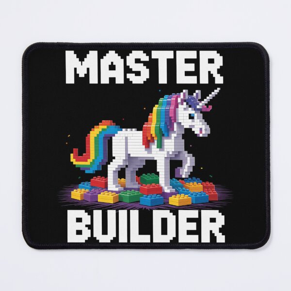 Item preview, Master Builder Building Blocks Bricks Unicorn designed and sold by AquaKiev.
