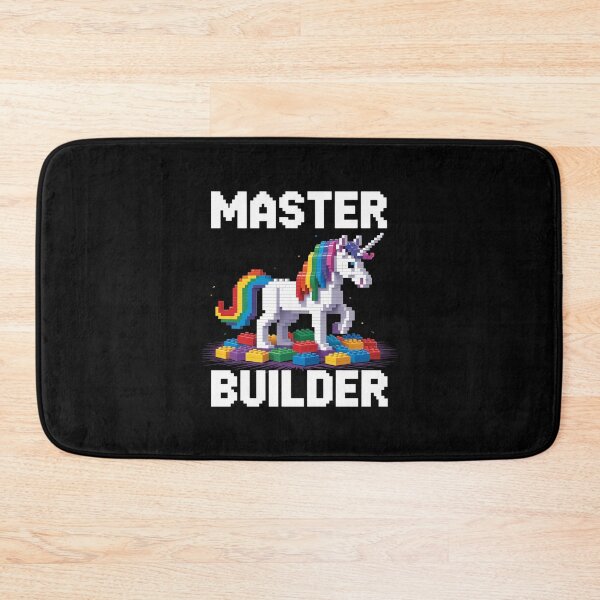 Item preview, Master Builder Building Blocks Bricks Unicorn designed and sold by AquaKiev.