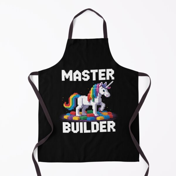 Item preview, Master Builder Building Blocks Bricks Unicorn designed and sold by AquaKiev.