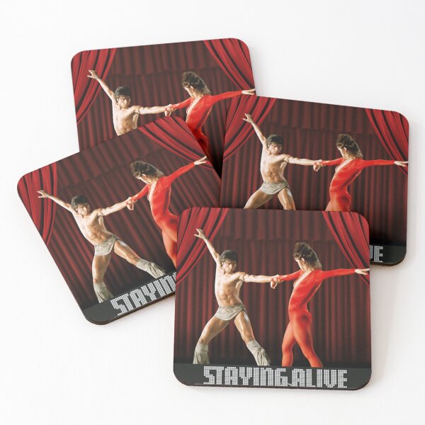 Item preview,  Staying Alive Travolta Hughes 80S Movie Dance designed and sold by vinay vasamsetty.