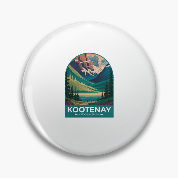 Item preview, Kootenay National Park Sticker designed and sold by TulipaGraphics.