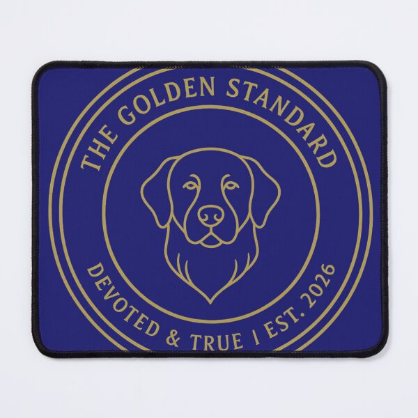 Item preview, The Golden Standard | Golden Retriever Heritage Seal designed and sold by tineldesign.