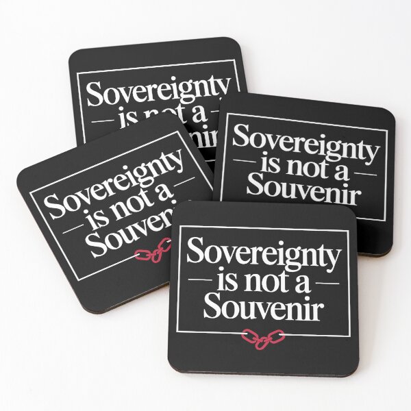 Item preview, Political typography rejecting ownership and colonial thinking designed and sold by Place-Heritages.