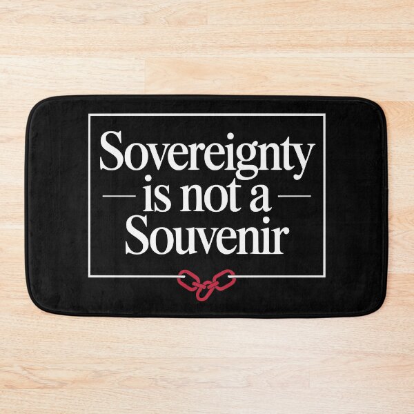 Item preview, Political typography rejecting ownership and colonial thinking designed and sold by Place-Heritages.