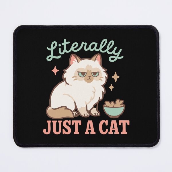 Item preview, Literally Just a Cat Graphic Shirt – No Context Cat Humor designed and sold by WhiskerlyGfx.