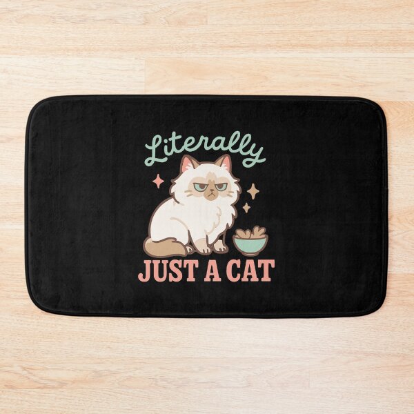 Item preview, Literally Just a Cat Graphic Shirt – No Context Cat Humor designed and sold by WhiskerlyGfx.