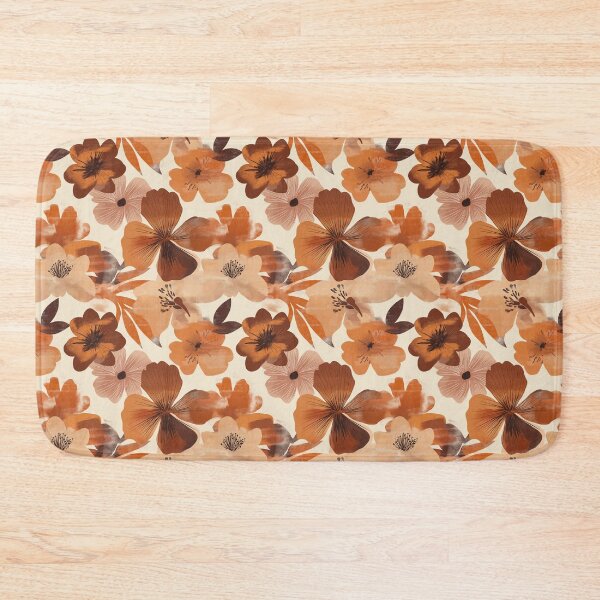 Item preview, Bold Autumn Floral Pattern | Warm Bohemian Seamless Design designed and sold by Star Cosmic Creative.