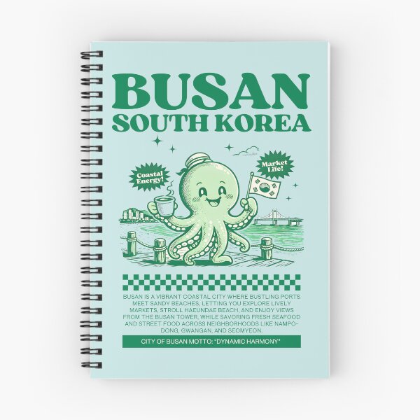 Item preview, Busan South Korea designed and sold by HowToCanadian.