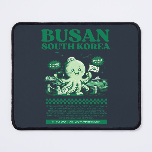 Item preview, Busan South Korea designed and sold by HowToCanadian.
