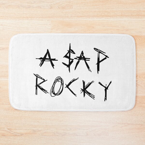Item preview, ASAP Rocky Hand-Drawn Black Text Logo Design designed and sold by Novaque.