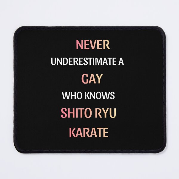 Item preview, Proud Gay Shito Ryu Karate Martial Artist designed and sold by thurma85.