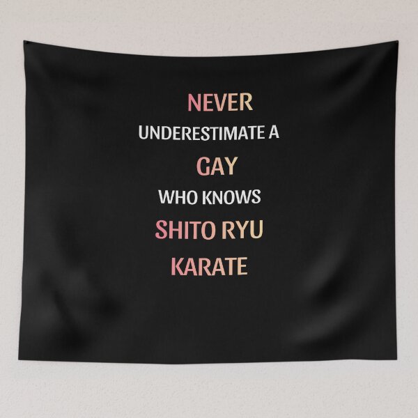 Item preview, Proud Gay Shito Ryu Karate Martial Artist designed and sold by thurma85.