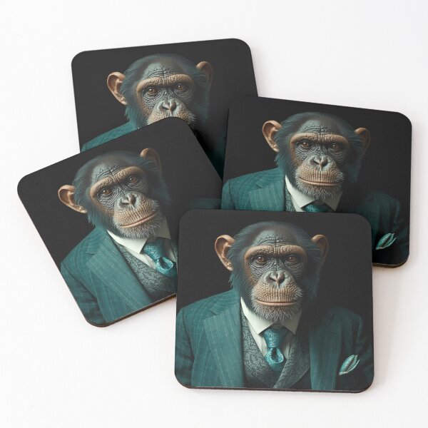 Item preview, Victorian Gentleman Chimpanzee designed and sold by EnviousPrints.