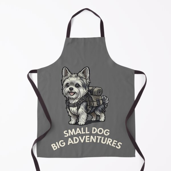 Item preview, Yorkshire Terrier Hiking Dog – Small Dog Big Adventures designed and sold by Pawtiques.