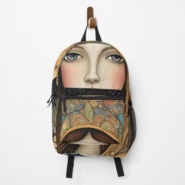 Item preview, Angel with wings wearing a hoodie illuminating the night Forest designed and sold by Colin Bentham.