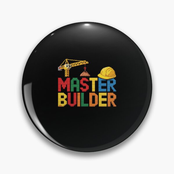 Item preview, Master Builder Engineer Construction Building Bricks Blocks designed and sold by AquaKiev.