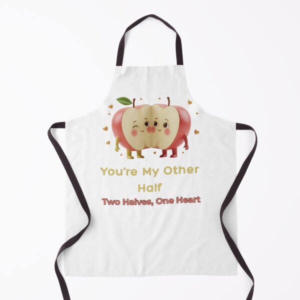Item preview, You’re My Other Half - 3D Apple Soulmates designed and sold by Anyshca.
