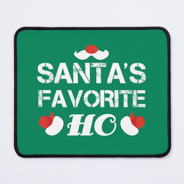 Item preview, Santa's Favorite HO - Funny Christmas Gift designed and sold by corbrand.