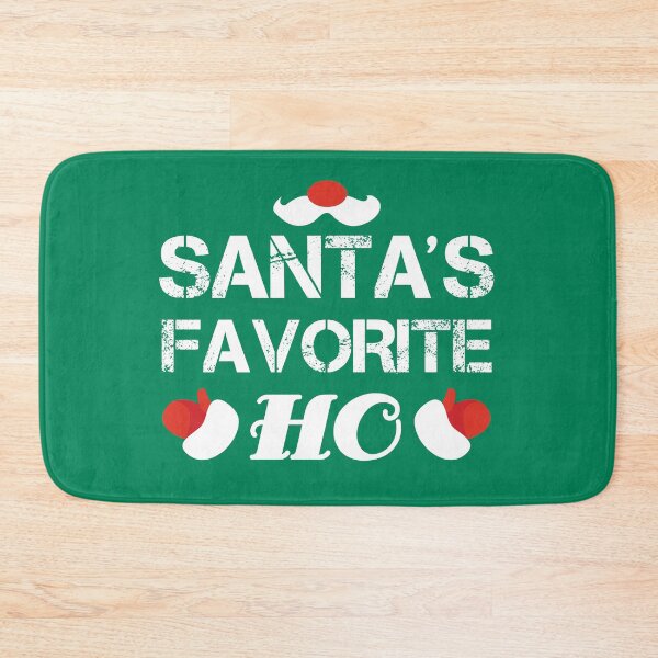 Item preview, Santa's Favorite HO - Funny Christmas Gift designed and sold by corbrand.