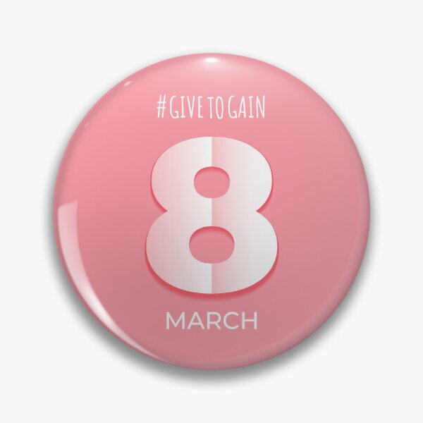 Item preview, 8 March International Women’s Day Pink Minimal Design designed and sold by IrinaCuteLab.