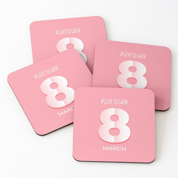 Item preview, 8 March International Women’s Day Pink Minimal Design designed and sold by IrinaCuteLab.