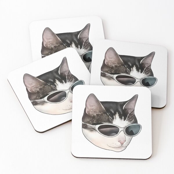 Item preview, Cool Cat With Sunglasses – Funny Attitude Cat  designed and sold by Steele-Art.