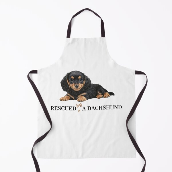 Item preview, Dachshund Puppy Gift: Rescued (by) a Dachshund designed and sold by MFOriginals.