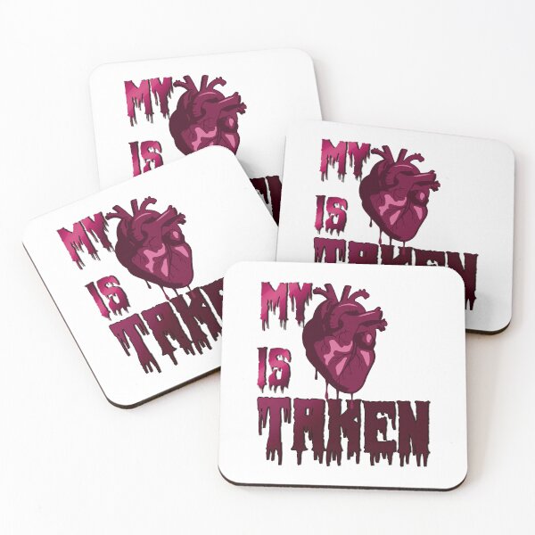 Item preview, My Heart Is Taken Vintage Valentine Humor Happy Valentine's Day designed and sold by Star3NowForMe.