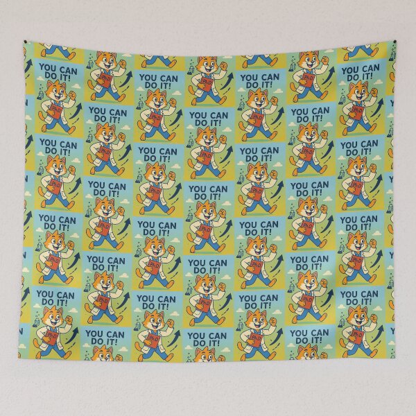 Item preview, Happy Cat- Start Your PhD – You Can Do It! For your scientist friend starting PhD designed and sold by gre47.