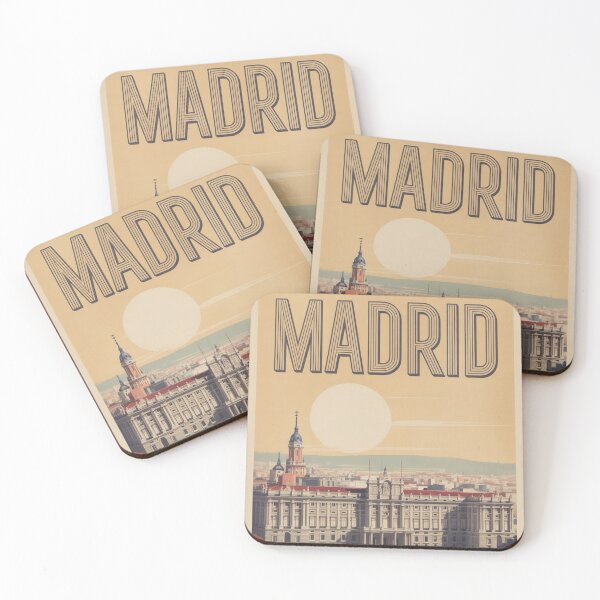 Item preview, Madrid Vintage Travel Poster | Classic Spain Retro Wall Art designed and sold by Timeless Design.