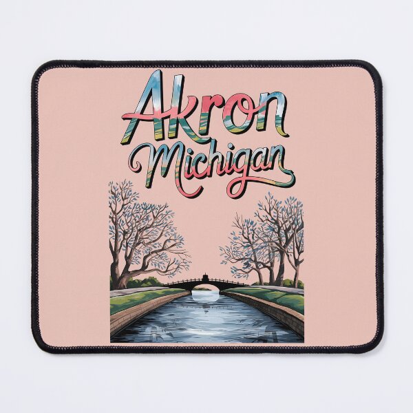 Item preview, Akron, Michigan, Akron MI, Akron Michigan designed and sold by MoMidoStore.