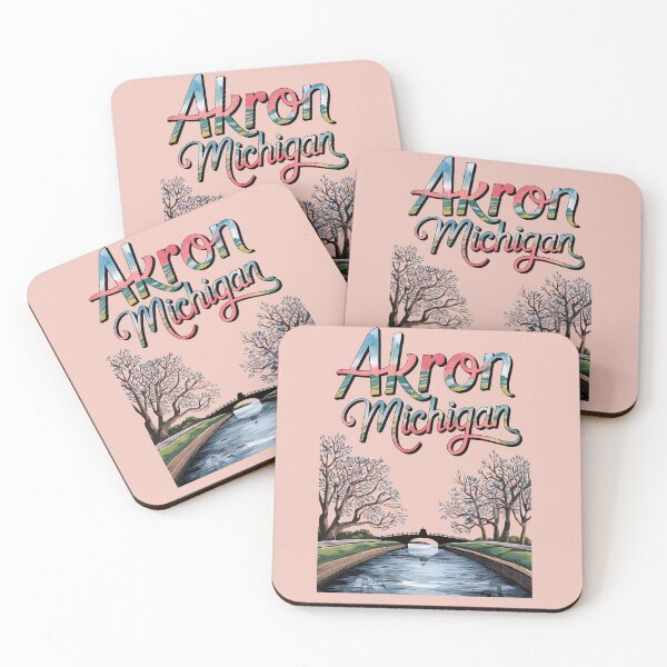 Item preview, Akron, Michigan, Akron MI, Akron Michigan designed and sold by MoMidoStore.