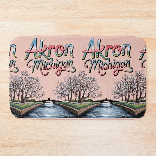 Item preview, Akron, Michigan, Akron MI, Akron Michigan designed and sold by MoMidoStore.
