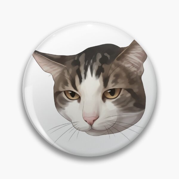Item preview, Serious Cat Face designed and sold by Steele-Art.