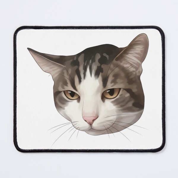 Item preview, Serious Cat Face designed and sold by Steele-Art.