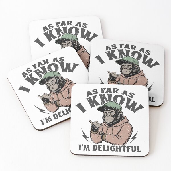 Item preview, As far as I know I'm delightful  designed and sold by Zedeldesign.