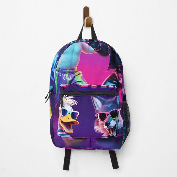 Item preview, Too Cool To Chill Retro 80s Party Animal Synthwave Aesthetic Graphic T-shirt designed and sold by ZyxDes.
